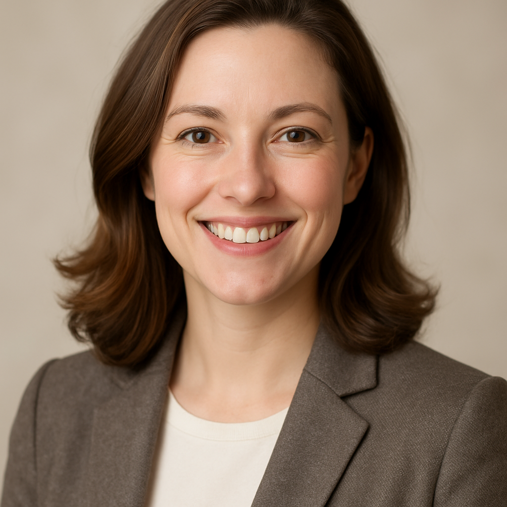 Portrait of health journalist Elena Marsh