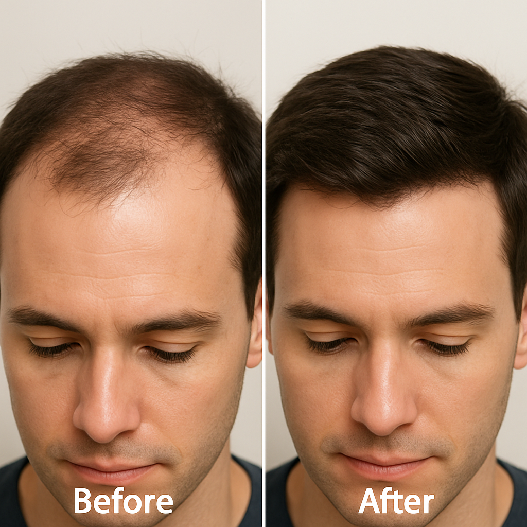 Before and after results for Karen D.