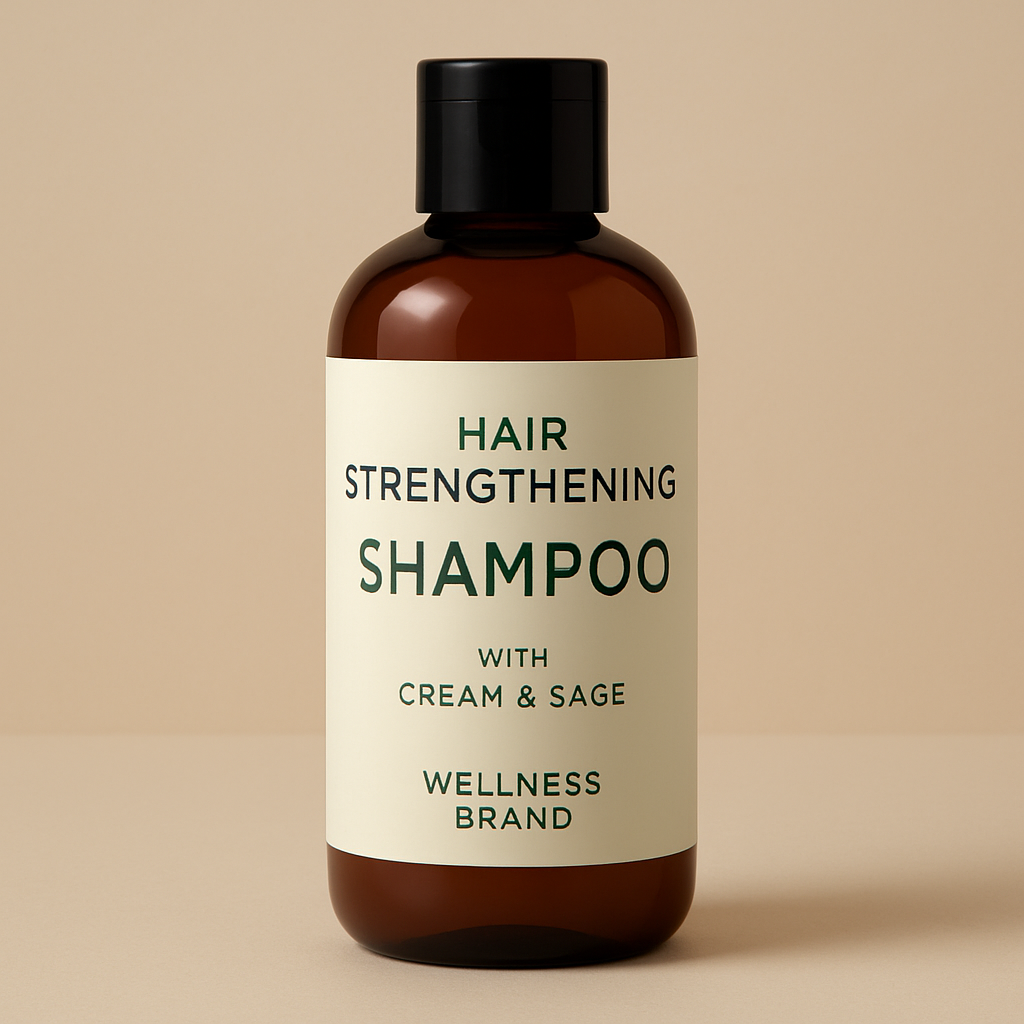 Hair Strengthening Shampoo product bottle