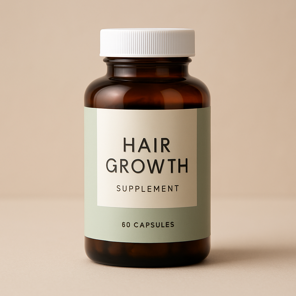 Hair Growth Supplement product bottle